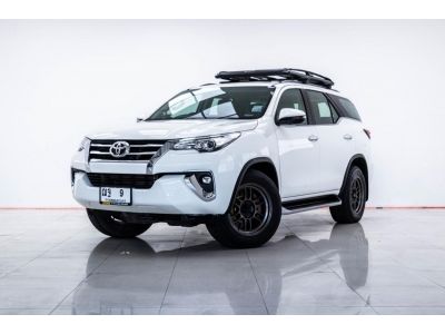 TOYOTA FORTUNER 2.4 V 2WD  ปี 2018  ส่งบัตรประชาชน รู้ผลอนุมัติภายใน 30 นาที